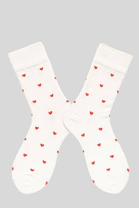 Heart Pattern Casual Cotton Socks