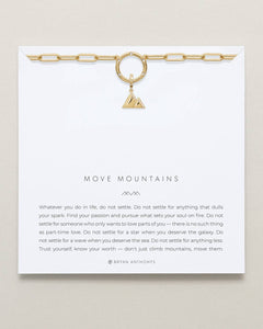 Move Mountains Charm Necklace