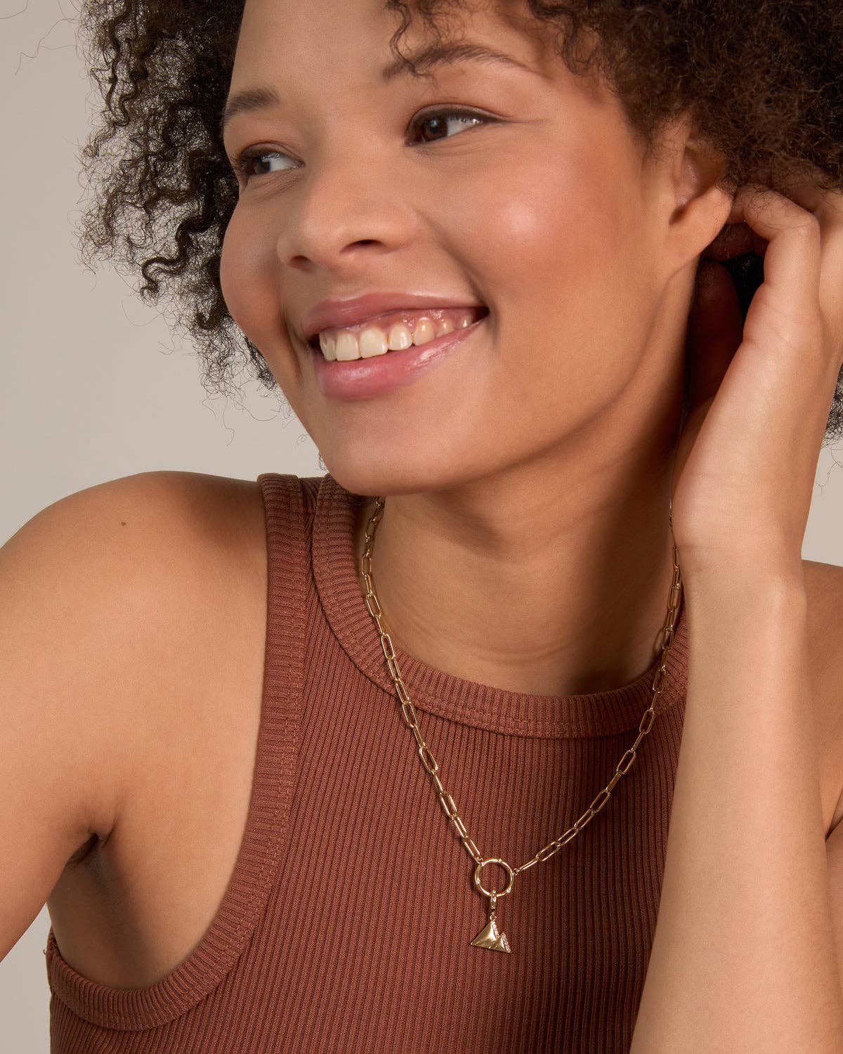 Move Mountains Charm Necklace