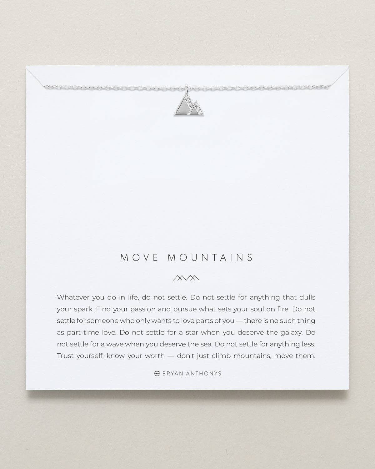 Move Mountains Necklace