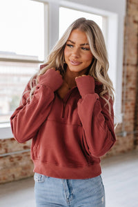 Alexa Ribbed Thumbhole Sweatshirt | S-3XL