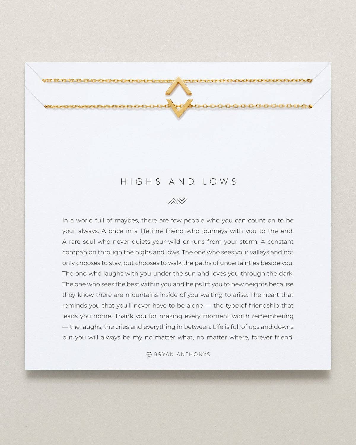 Highs & Lows Icon Necklace Set