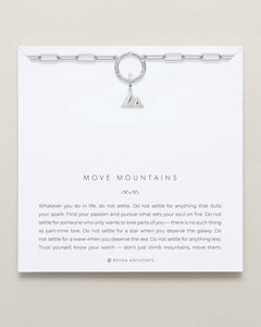 Move Mountains Charm Necklace