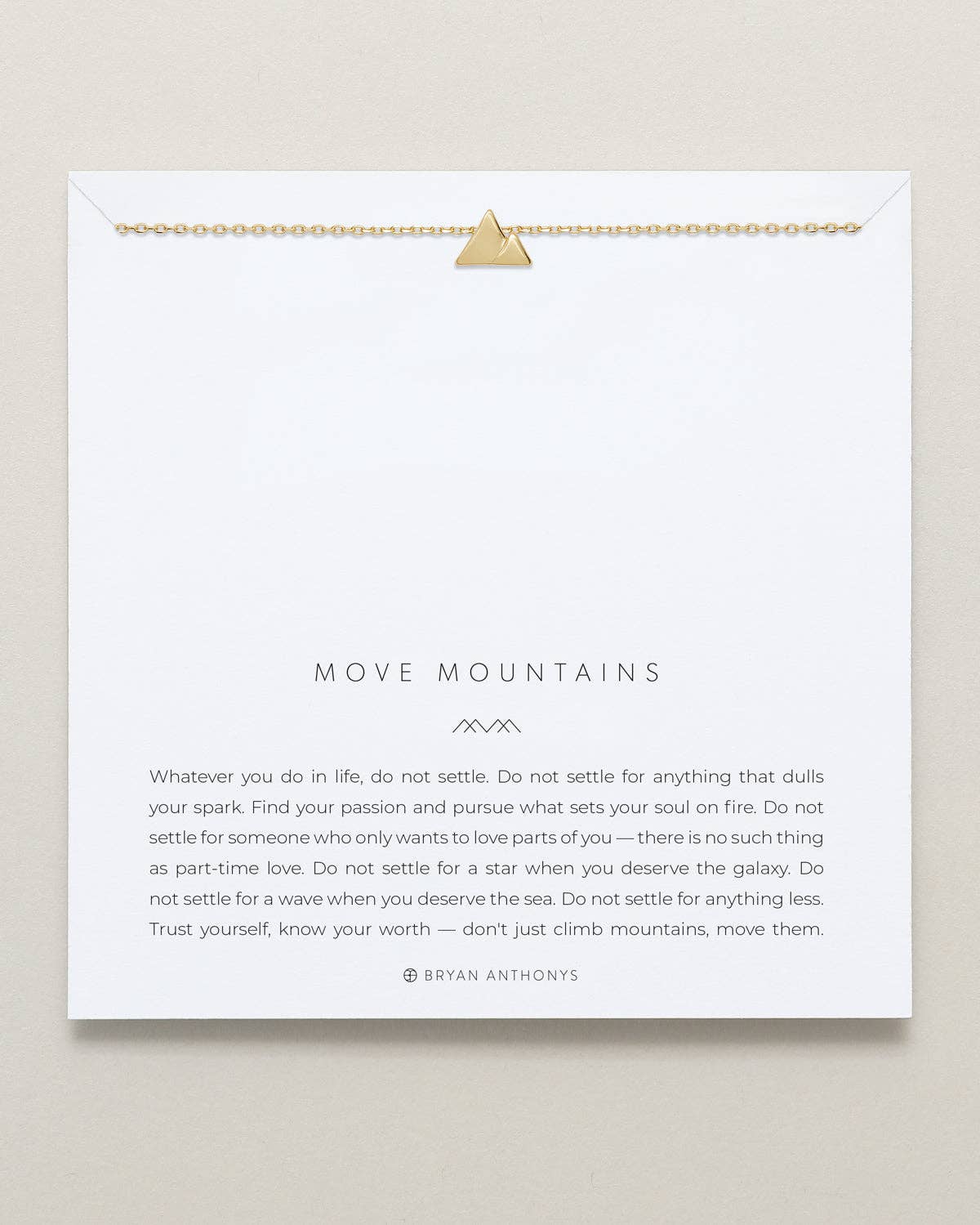 Move Mountains Necklace