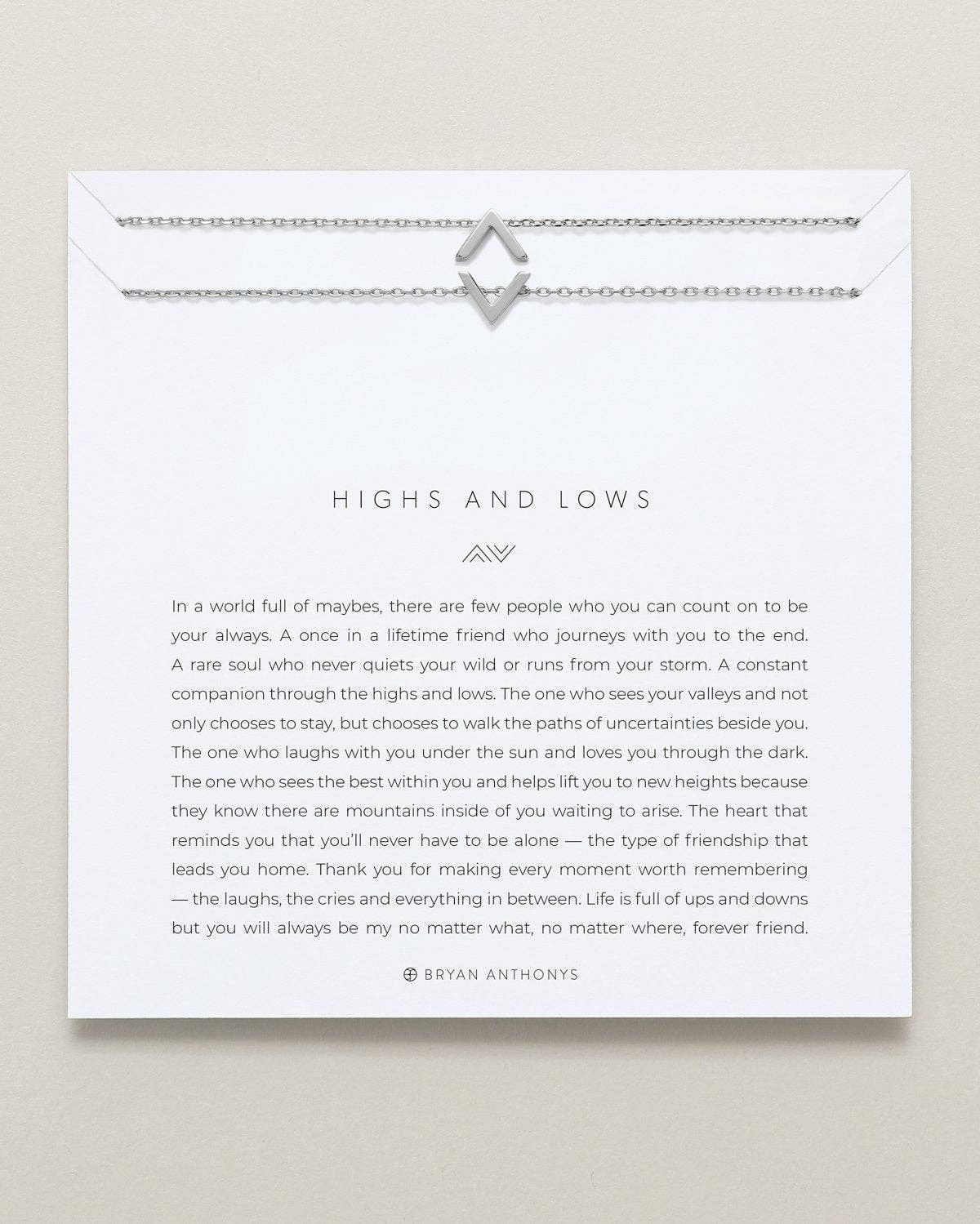 Highs & Lows Icon Necklace Set