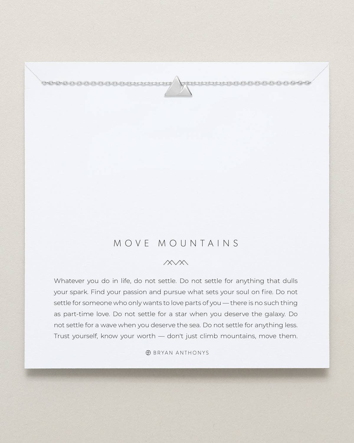 Move Mountains Necklace