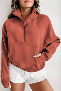 Alexa Ribbed Thumbhole Sweatshirt | S-3XL