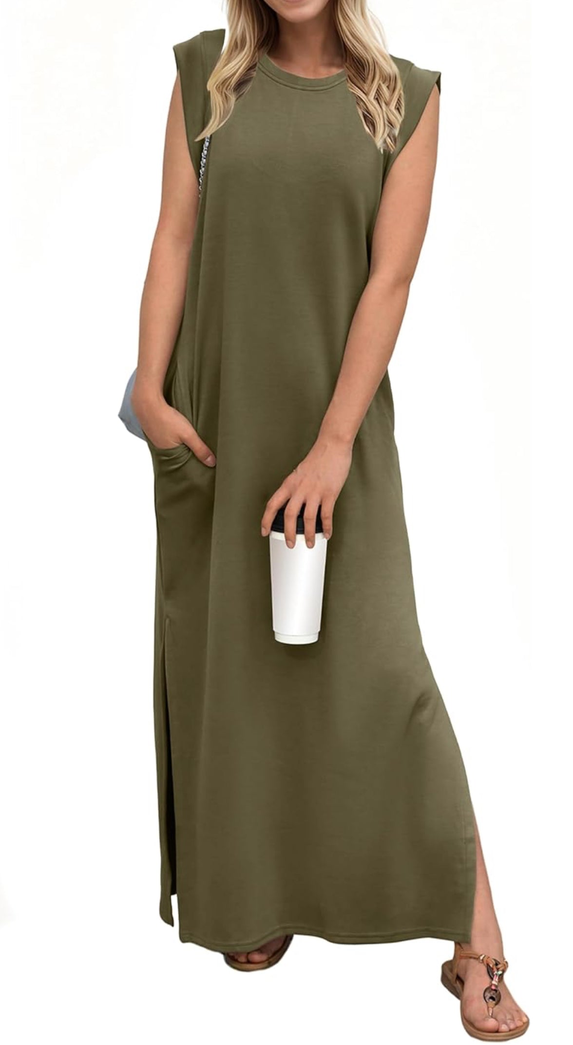 Olive dress
