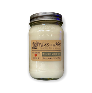 Mountain Memories | 14 oz Candle | Mason Jar Soy Candle