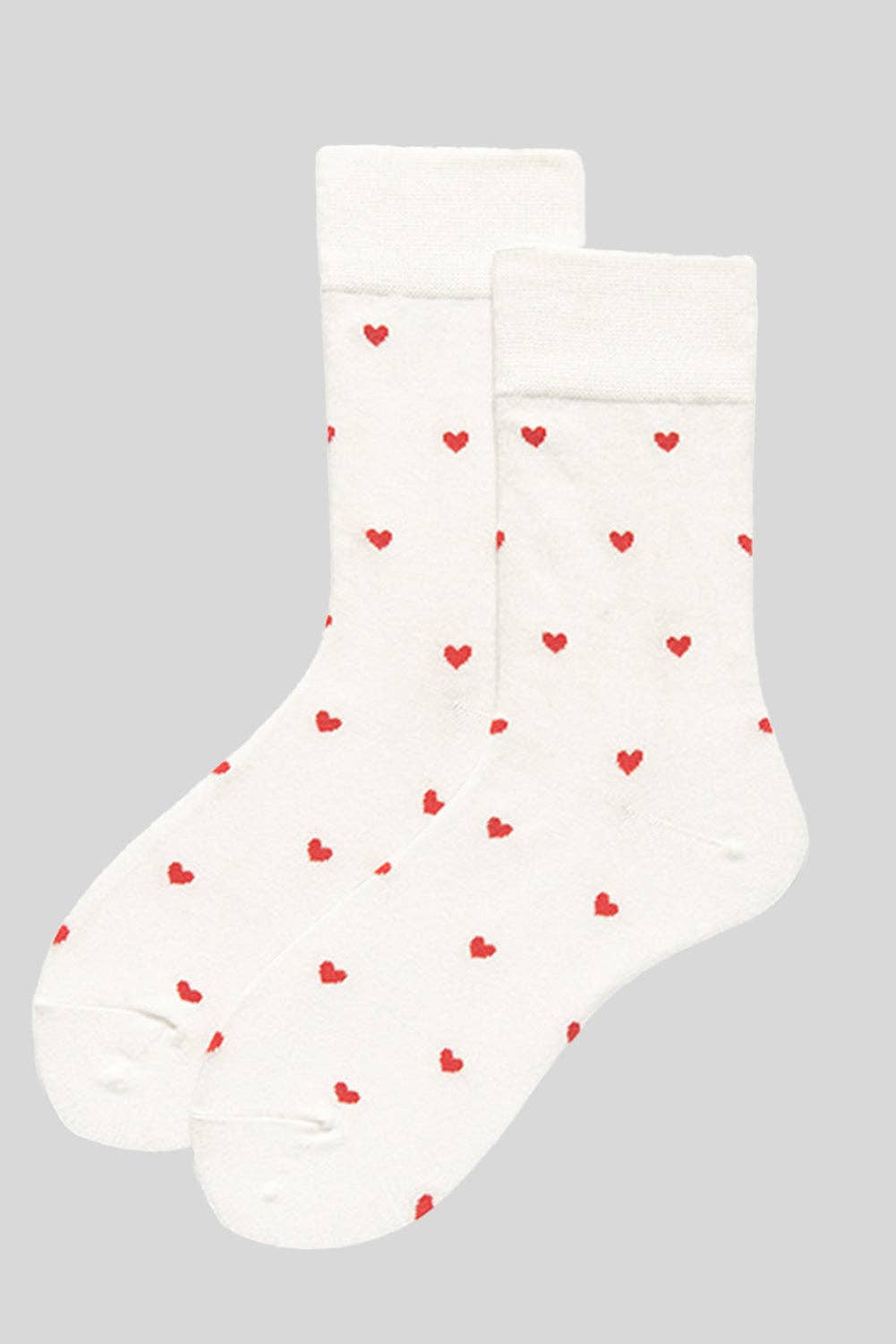 Heart Pattern Casual Cotton Socks