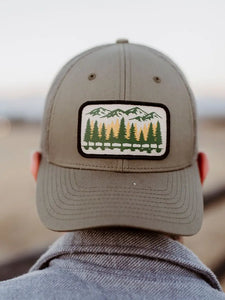 Tamarack Trees Trucker Hat - Olive