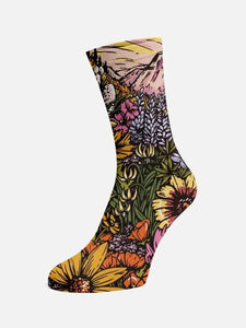 Flower Meadow Unisex Socks