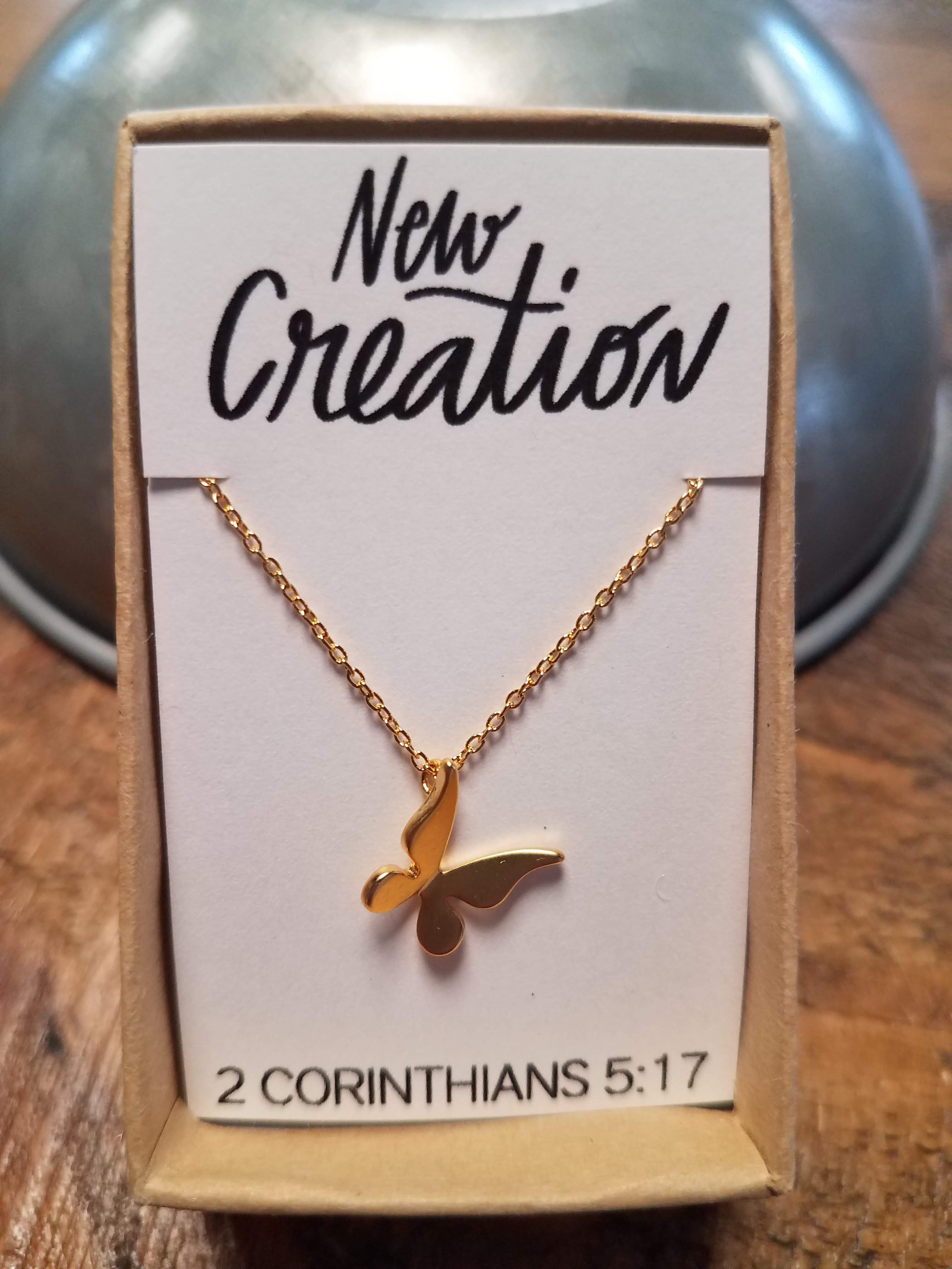 Gold Verse Necklace