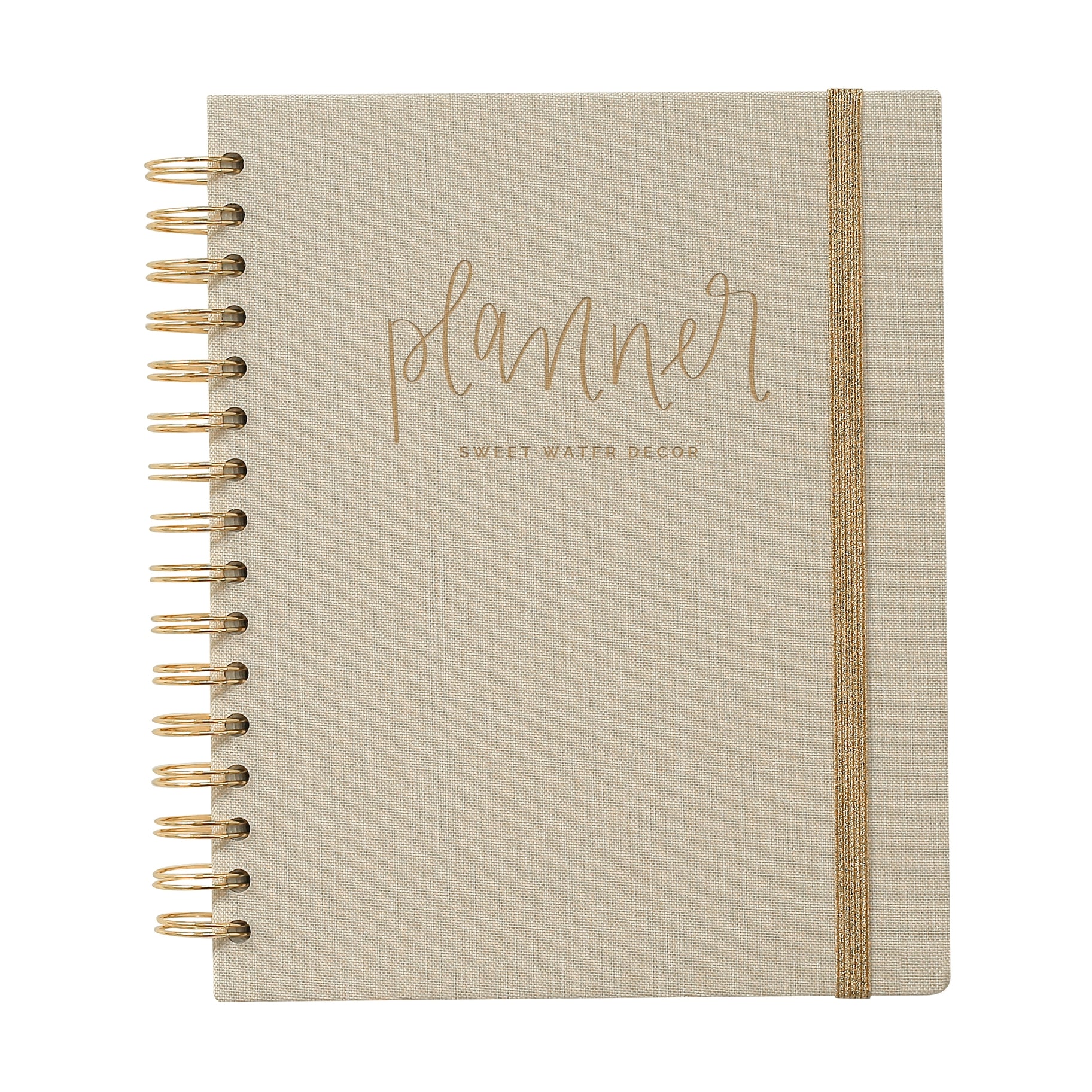 Spiral Bound Dateless Planner