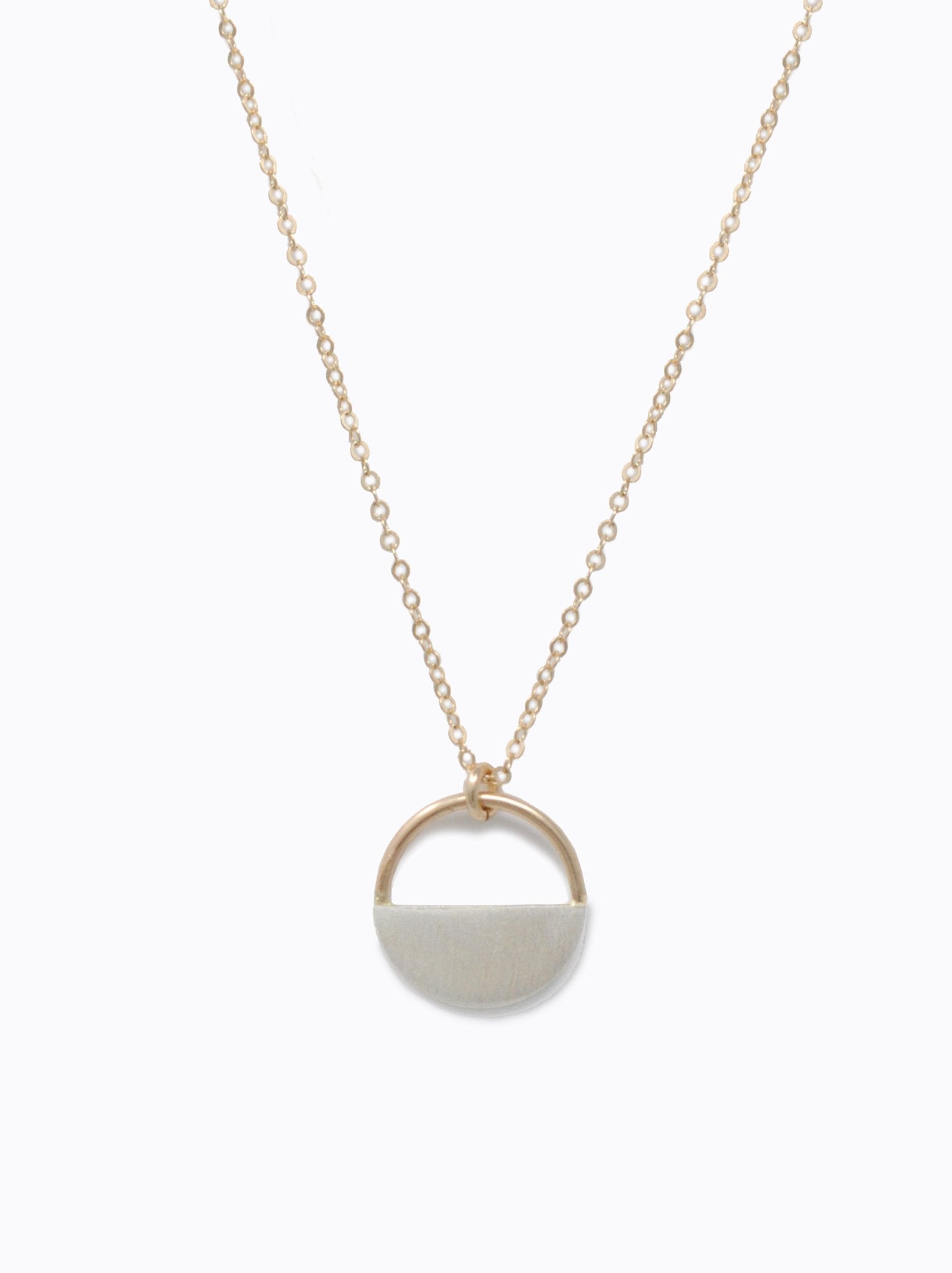 Rumi Two-Tone Necklace