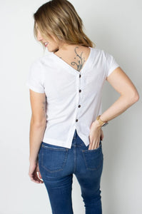 White Reverse Blouse