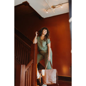 Olive Wide Leg Pant