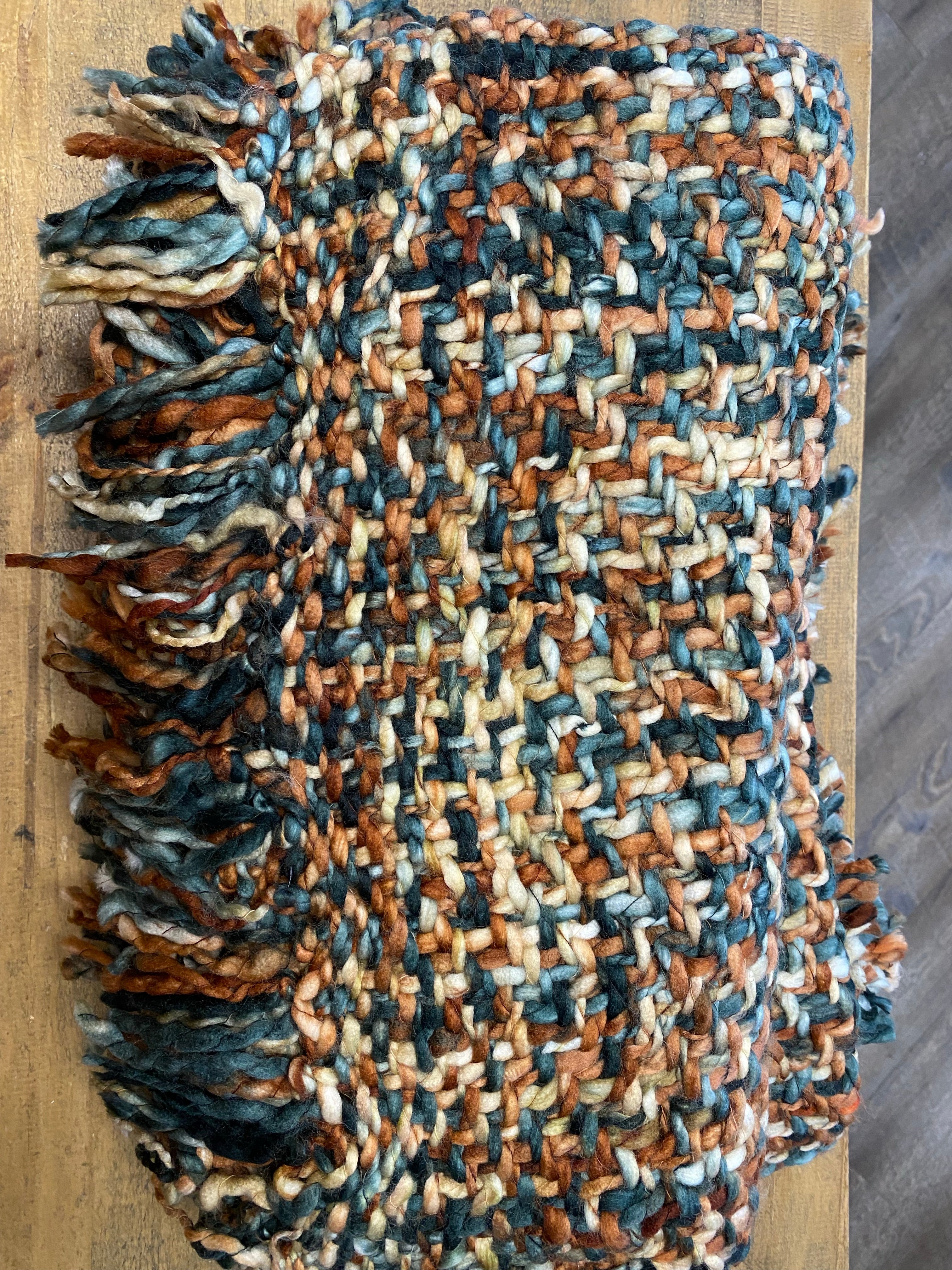 Multi-Knit scarf