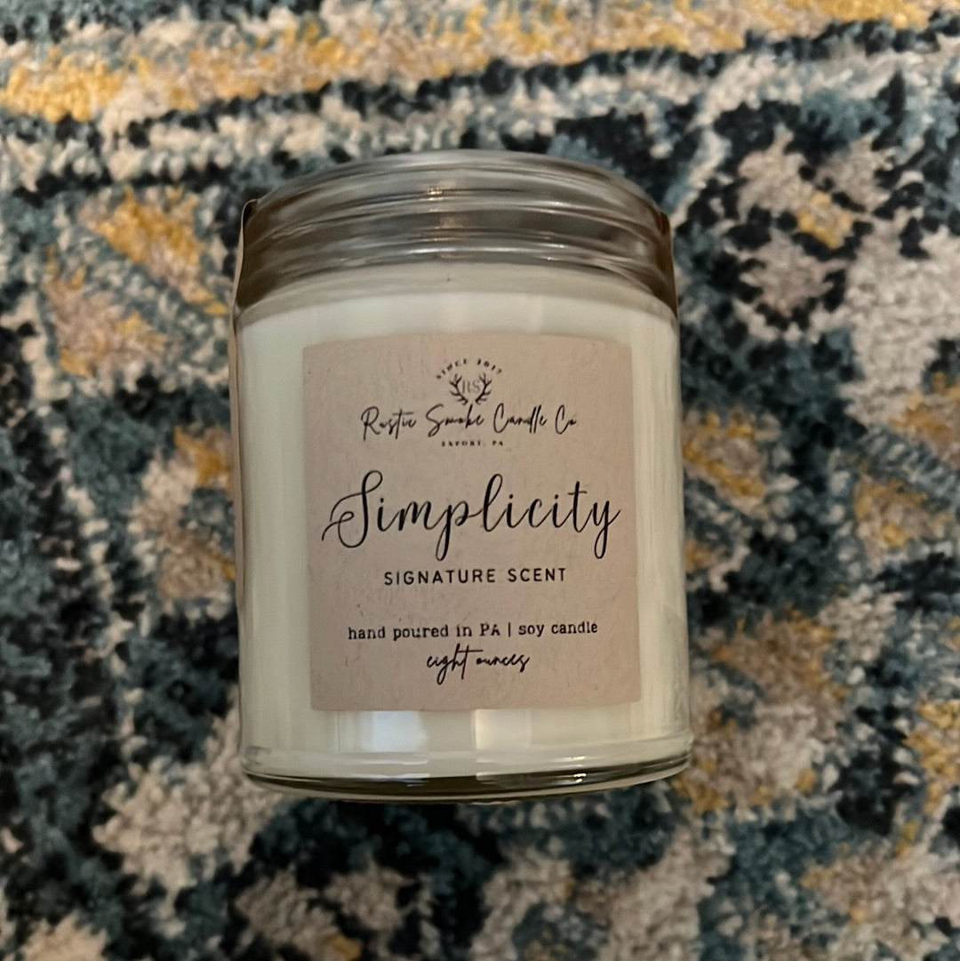 Simplicity Candle