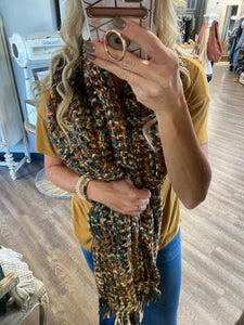 Multi-Knit scarf