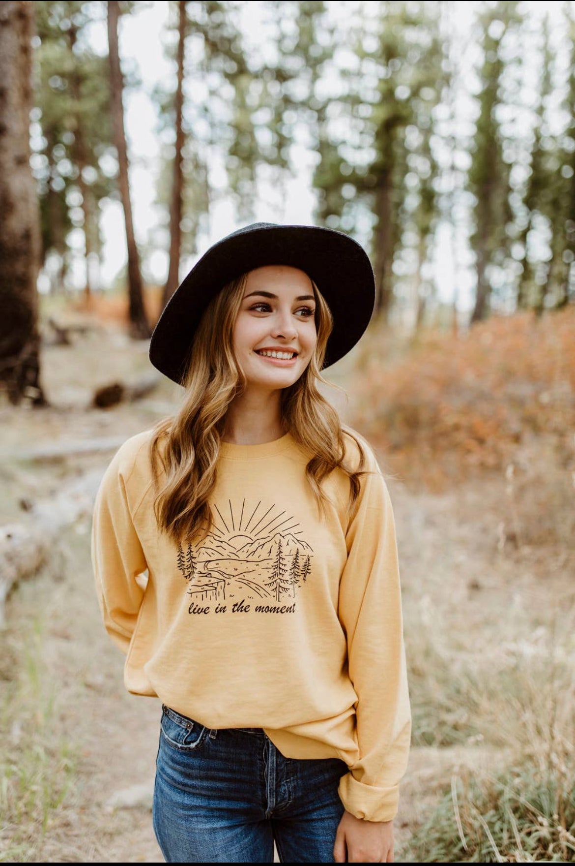Live in the moment sweatshirt