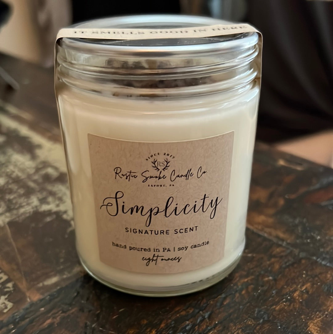 Simplicity Candle
